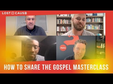 How to Share the Gospel Masterclass hosted by Dave Ferguson